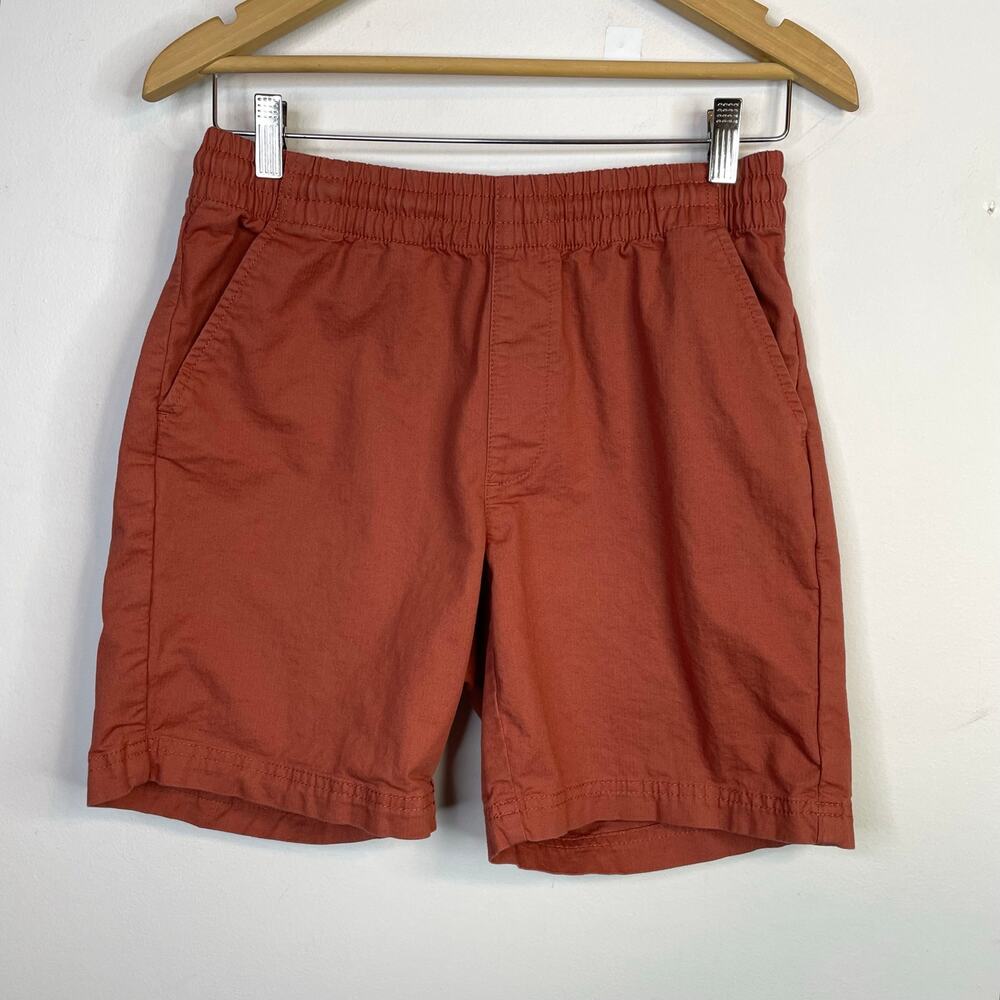 Pact Organic Cotton Daily Twill Midweight Drawstring Chino Shorts Adobe Mens M